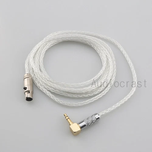 8Core 4N Pure Silver Headphone Cable For AKG Q701 K702 K271 K272 K240 K141 K712 - Picture 3 of 6