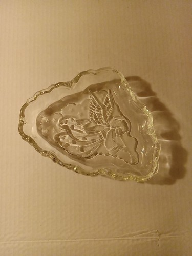 Mikasa Crystal Sweet Dish Angel Music SA985/910 Made In Germany - Picture 3 of 12