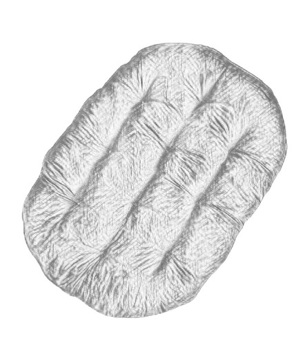 Double papasan cushion - 67 x 47", extra plush (CUSHION ONLY), lots of fabrics - Picture 2 of 22