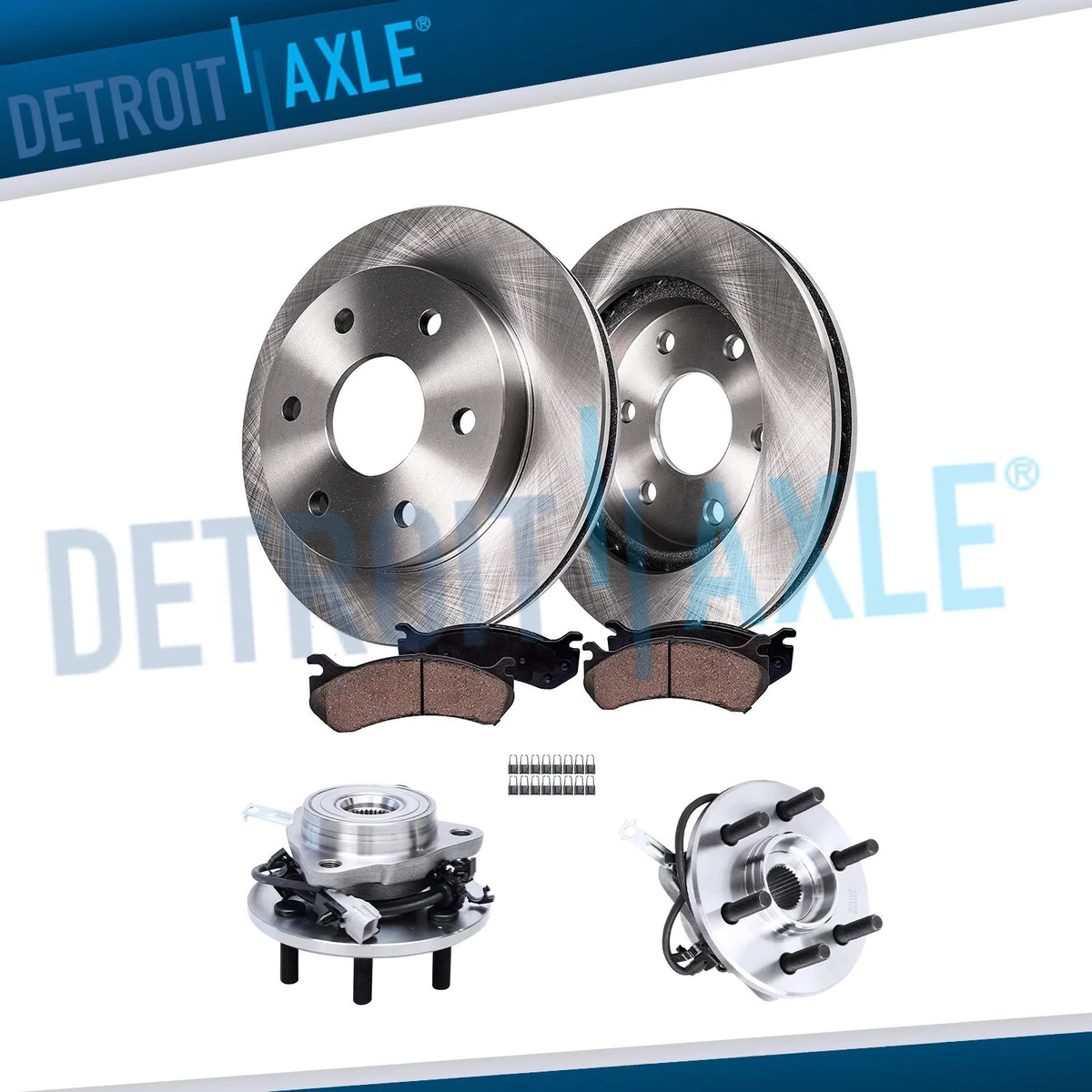 2002 Dodge Dakota - Front Semi-metallic Brake Pad Set, 4.7L 8Cyl, Pro