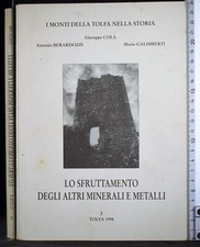 LO SFRUTTAMENTO DEGLI ALTRI MINERALI E METALLI. BERARDOZZI, COLA. COMUNE TOLFA.