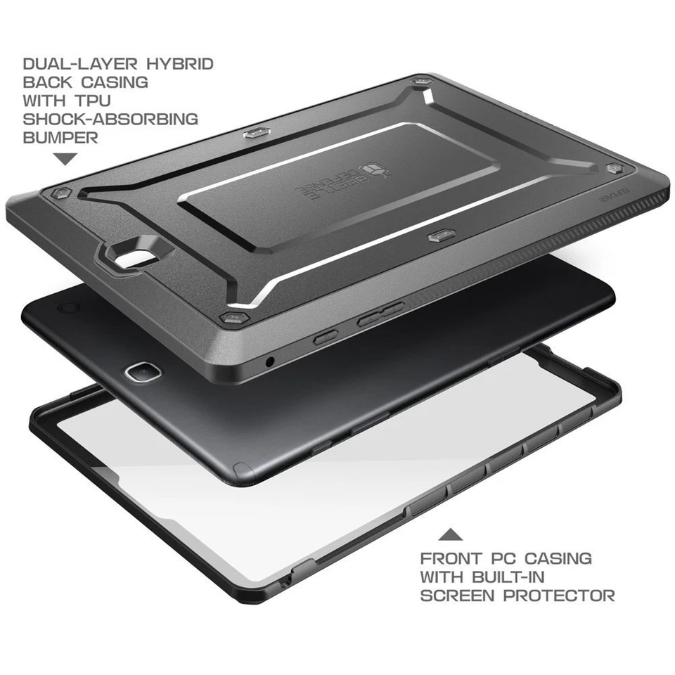 Galaxy Tab A 8.0 Case, SUPCASE Unicorn Beetle PRO with Built in Screen Protector - Image 4 of 4