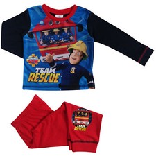 Boys Fireman Sam Pyjamas - Age 18-24 Months
