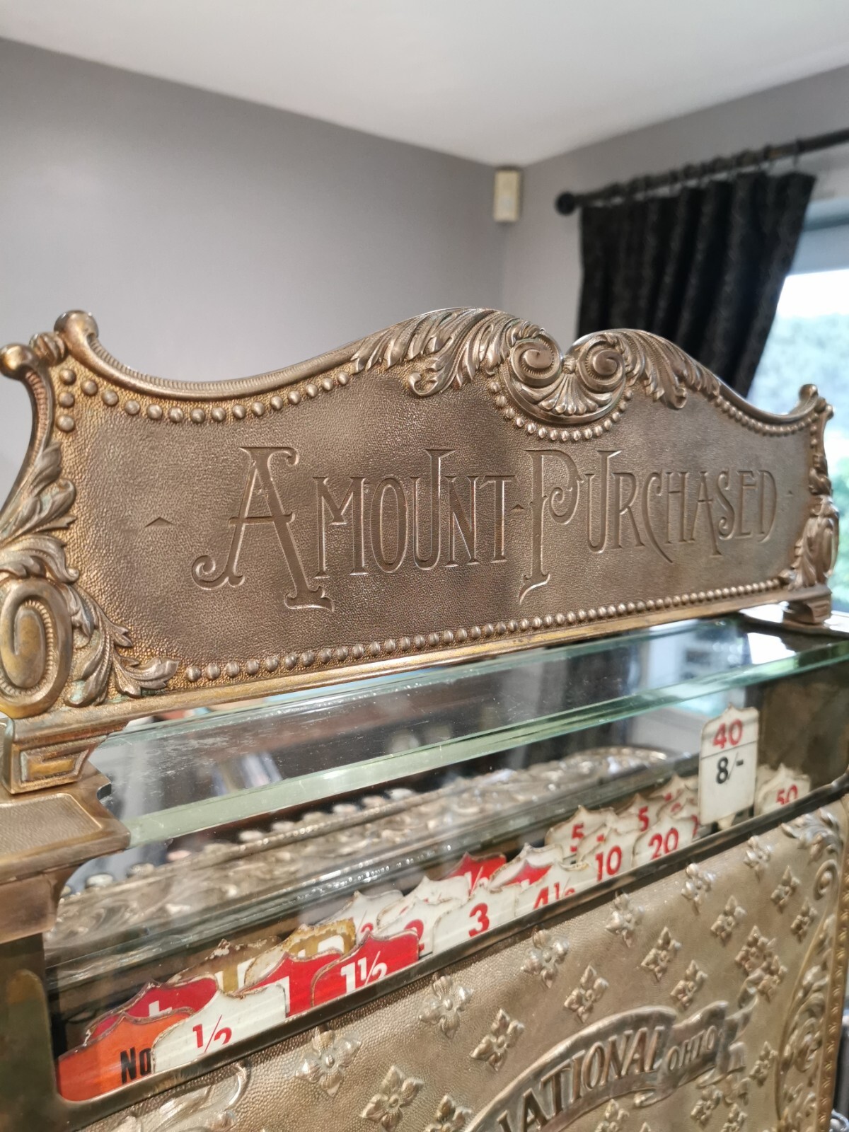 Antique National Cash Register Till eBay