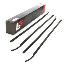 4x Fensterschachtabdichtung Türgummi vorne links rechts für VW GOLF I 17 74-85