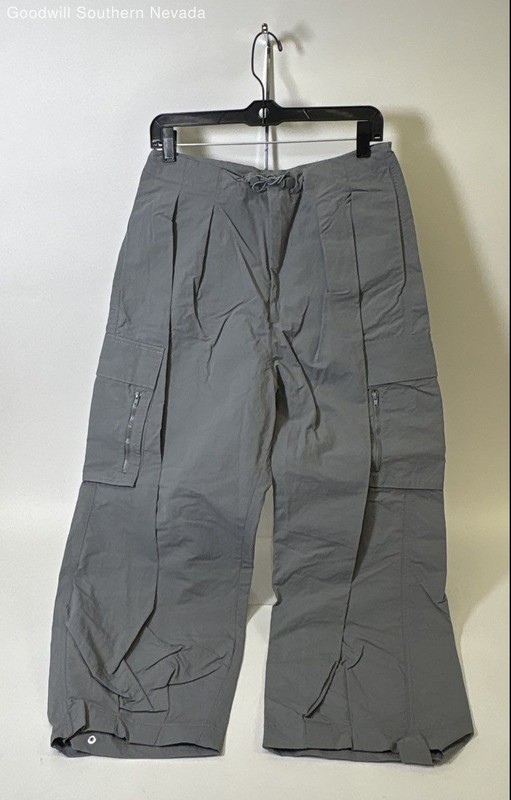 Zara Women's Gray Cargo Pants - Size S