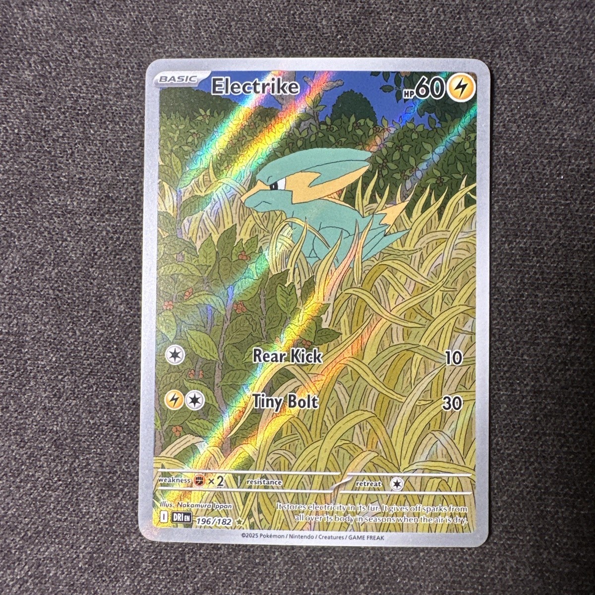 Electrike (196) X1 ILLUSTRATION RARE-NM/M- Destined Rivals