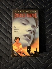 Embrace of the Vampire VHS Promo Screener Alyssa Milano Jennifer Tilly Rare