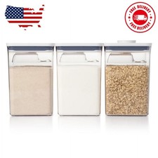 POP Container 6-Piece Bulk Set Food Storage Container, White