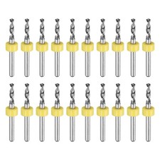 20pcs Micro PCB Drill Bits 2.75mm Tungsten Steel for  CNC Engraving