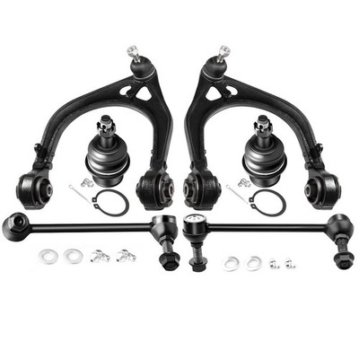 6pc Front UCA Sway Bar Lower Ball Joints Chrysler 300 Dodge Charger RWD
