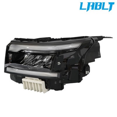 LABLT Driver Side Headlight LED w/DRL Black For 2022 2023 2024 Nissan Frontier