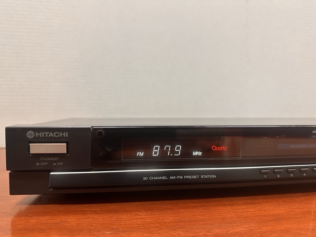 Vintage Hitachi FT-57 Tuner Tested Works | eBay
