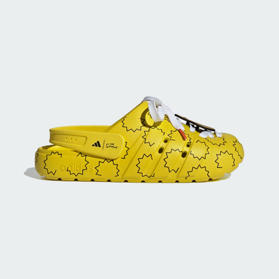 adidas The Simpsons Adilette Clog HQ2580 Mens 8 Womens 9 Yellow NIB