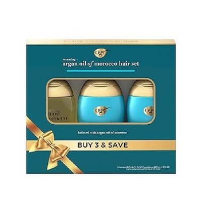 OGX Renewing + Argan Oil Of Morocco Travel Size Hair Care Set Damage Repairing