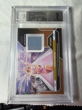 TIFFANY STRATTON 6/25 Orange PARALLEL WrestleMania 41  Relic Tiffy Time BGS 9