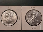 2015 American Silver Eagle 1 oz .999 Fine Silver Dollar Uncirculated X2