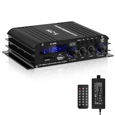 HiFi Audio Power Amplifier with Bluetooth 5.0 - Mini 800W RMS Performance