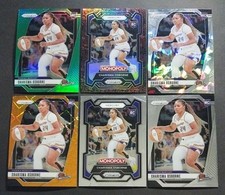 CHARISMA OSBORNE RC 2024 Panini Prizm WNBA Orange Green Ice #65 Monopoly Rookie