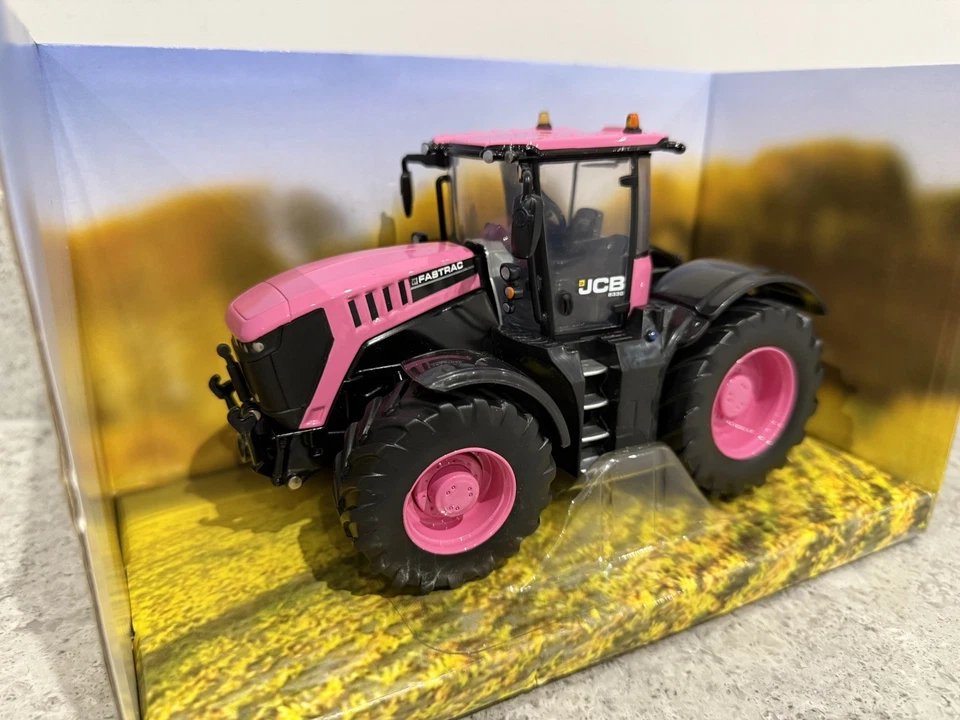 Britains Farm - JCB 8330 Pink Fastrac/Tractor - 1:32 Scale - 43206 - New/Mint - Image 2 of 4