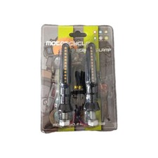 Motorcycle LED Turn Signals Blinker Lights Amber New Unopened