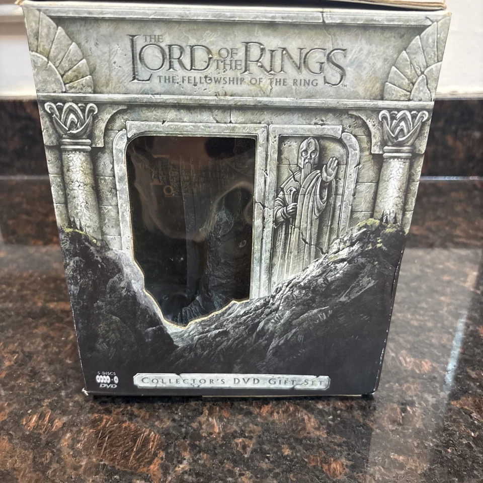 Lord Of The Rings Box DVD Gift Set The Fellowship of the Ring Sealed NIB - Image 2 of 4