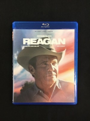 REAGAN (Blu-Ray/DVD, 2024, 2-Discs) ~Dennis Quaid~Penelope Ann Miller~Jon Voight