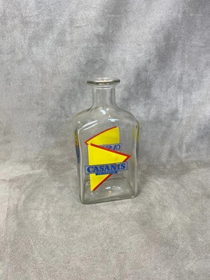 Casanis Pitcher Vintage Glass Water Pitcher Made in France 1970s