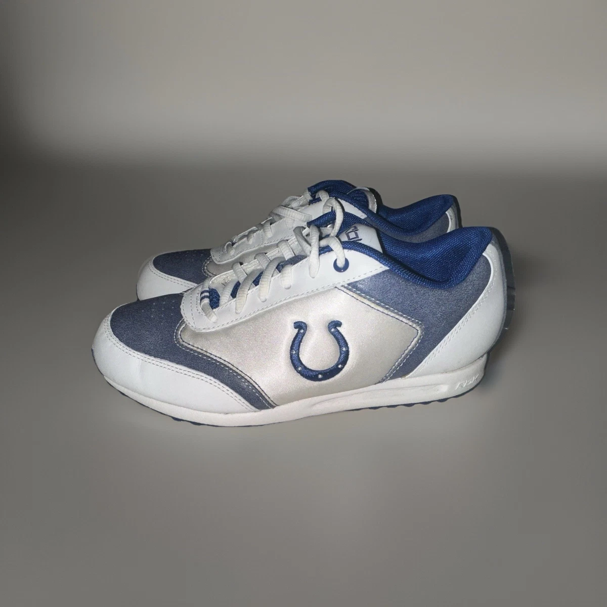 Indianapolis Colts NFL Reebok Sneakers Mens size 9 Reebok-Preseason-94-Mid-White-  main image 2