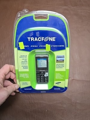 New Samsung Tracfone T101G  Basic Simple  Type Prepaid Mobile Cell Phone * NIB.