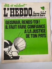Hara Kiri Hebdo N°71 du 8/07/1970