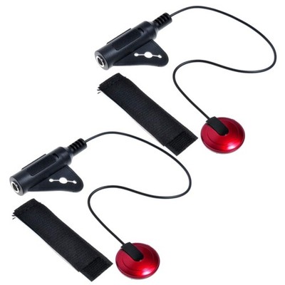 2Pcs Piezo Contact Microphone for Ukulele Mandolin