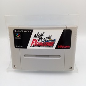 Nigel Mansell F1 Challenge Super Famicom SF Nintendo NES Japan No Manual