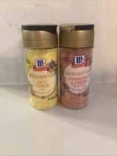 Bridgerton Finishing Sugar Strawberries and Cream, Sweet Lemon McCormick Limited