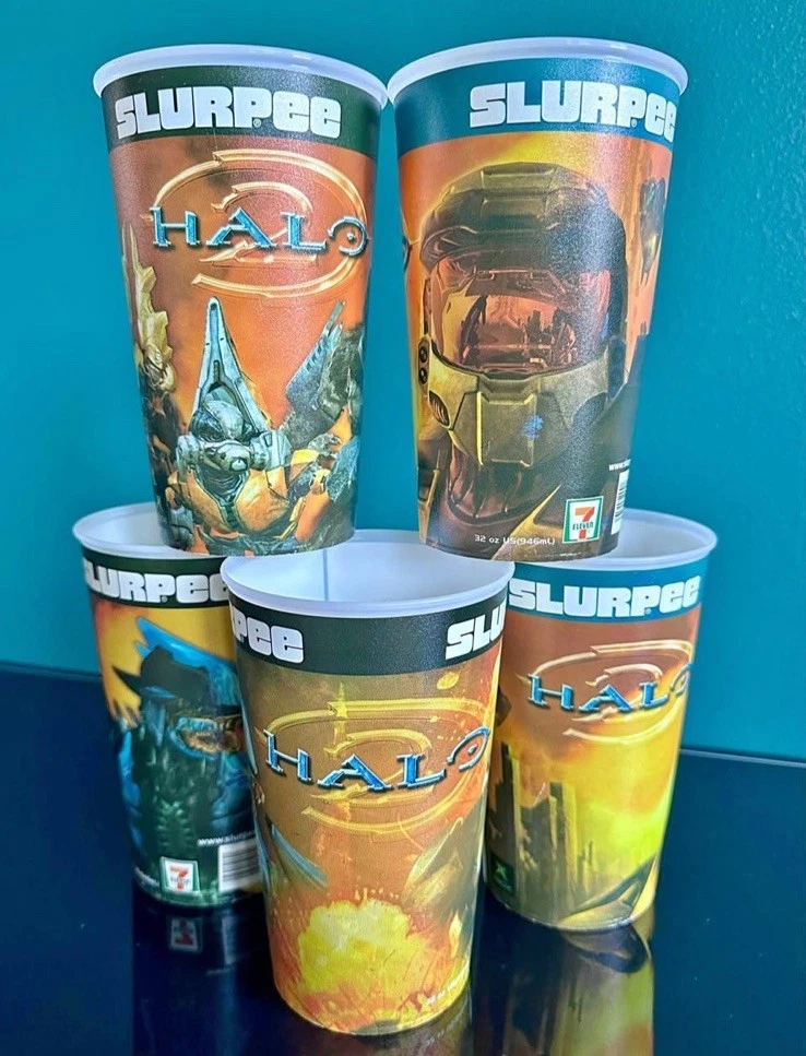 2004 Halo 2 & Mountain Dew Original Xbox Launch Print Publicité/Affiche Art Officiel ! | eBay