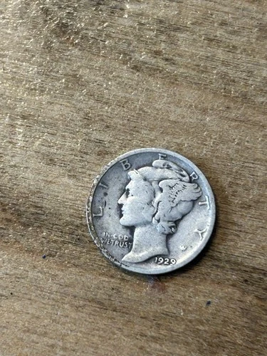 1929D Mercury Dime VG