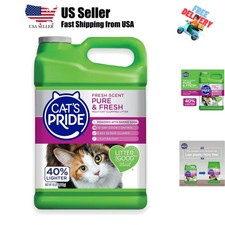 Lightweight Clumping Litter: Pure  Fresh - Up to 10 Days of Powerful Odor Co...