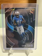 2025 Panini Silhouette - Calvin Johnson #38 Scope Parallel 6/15 - Lions