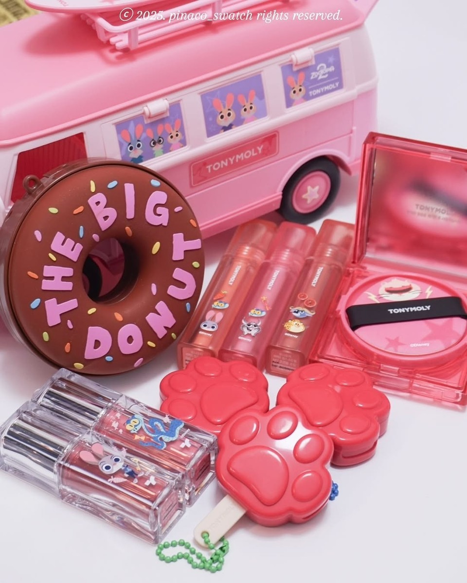 TONYMOLY トニーモニー メイクアップバス ズートピア セット ZOOTOPIA 2 X TONYMOLY Makeup Bus Set (Korea Limited) | eBay