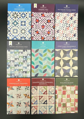 Missouri Star Quilt Co. Quilt Patterns for 10'' Squares   You Choose Pattern