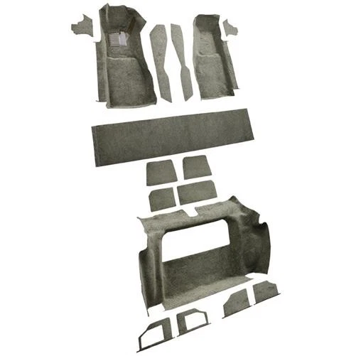 1981-1982 Chevrolet Corvette полный комплект сменных ковровых покрытий Cutpile - Изображение 3 из 4