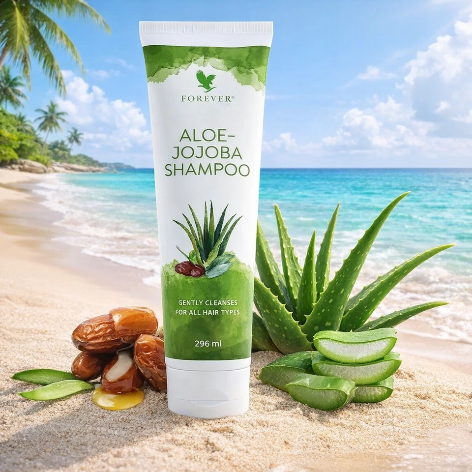 Aloe-Jojoba Shampoo : Die passende Pflege für jeden Haar Typ und Kopfhaut - Bild 1 von 1
