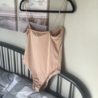 Hi Cut Beige Bodysuit (Teddie)  wit Chain Straps, size Large — photo 8