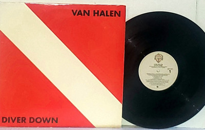 VAN HALEN Diver Down 1982 LP VG+ WB BSK 3677 Vinyl Allied Eddie David Lee Roth