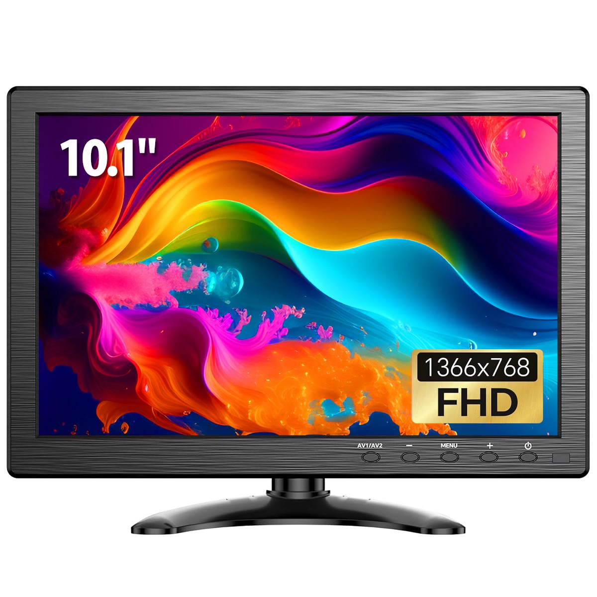 Eyoyo 10 pollici monitor di sicurezza CCTV piccolo HDMI VGA AV BNC USB schermo PC da gioco