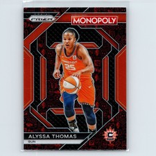 2024 Panini Prizm Monopoly WNBA Alyssa Thomas #WNBA10 Classic Red Icons Sun