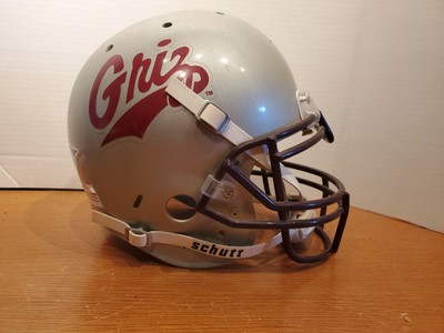 MONTANA GRIZZLIES SCHUTT XP AUTHENTIC FOOTBALL HELMET