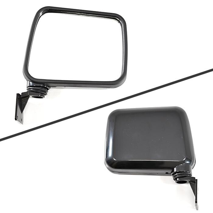Suzuki Jimny JA11 JA12 JA22 JB32 1984-1998 Black Door Mirror Left