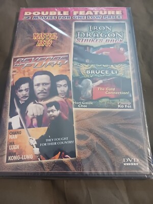 Double Feature : Revenge Of Fury / Iron Dragon Strikes Back [DVD] *NEW*