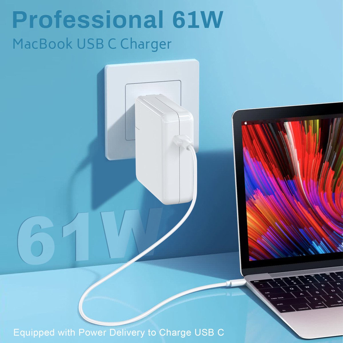 Power Adapter Macbook Air M1 Adapter Usb LIONWEI HDMI USB C Hub